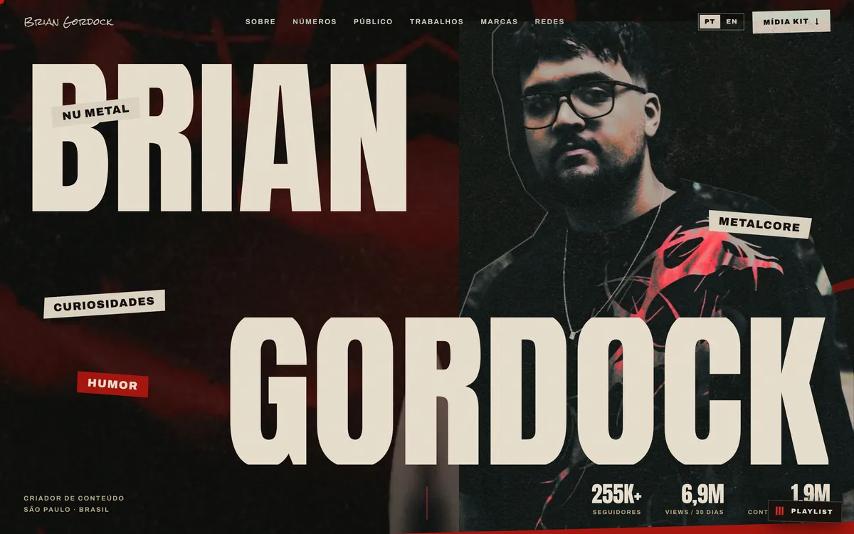 Brian Gordock — screenshot